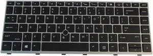 Backlit Keyboard with Pointer for HP EliteBook 745 G5 840 G5 840 G6 L14377-001