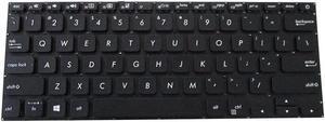Black Replacement Keyboard For Asus VivoBook 14 A412 Laptops
