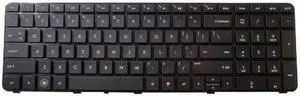 Keyboard with Frame for HP Pavilion DV7-4000 Notebooks - Replace part number  605344-001