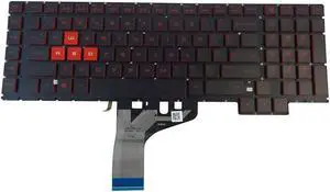 Backlit US Keyboard for HP Omen 17-AN 17T-AN Laptops