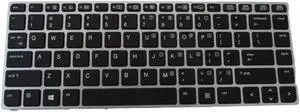 Backlit Keyboard for HP EliteBook Folio 9470 9470M 9480 9480M Laptops No Pointer