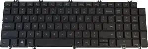 Backlit Keyboard for Dell LatituDE 5520 5521 Laptops - Replace part number  N7N16