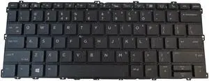 Backlit Keyboard for HP EliteBook 1030 G1 1030 G2 Laptops - US Version