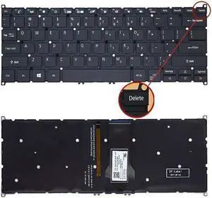 Keyboard for Acer Spin 5 SF114-32 SP513-51/52N SP513-53N SP513-52NP Backlight US