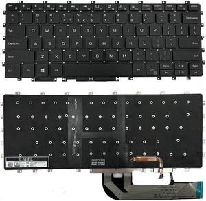 Keyboard Compatible with Dell XPS 15 9575 Black US Backlight