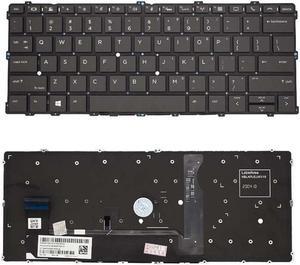 US Keyboard for HP EliteBook x360 1030 G2 1030 G3 Black With Backlit 918018-001