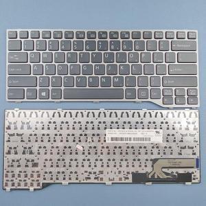 Laptop Keyboard for Fujitsu Lifebook T725 T726 Q775 Q737 Q736 US BLACK