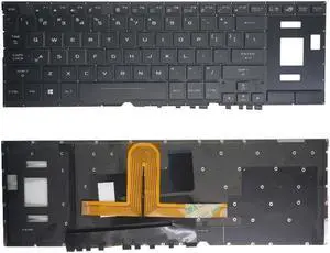 Laptop Keyboard for ASUS ROG Zephyrus GX501 GX501VS GX501VI Black US Backlight