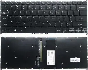 Keyboard for Acer Aspire SF313-52 S40-53 51 N20C4 N16C4 Black US Backlit Laptop