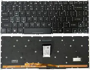 Backlight Keyboard US for ACER PT515-51 4P P90BRL NKI14170NY NSK-RNABW