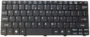 Replacment keyboard for Acer Aspire One 532H AO532H NAV50 Netbook Keyboard KB.I100A.026