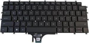 Backlit Keyboard for Dell LatituDE 9510 2-in-1 Laptops - Replace part number  HJY3W