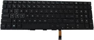 Backlit Keyboard For HP Omen 15-DC 15T-DC Laptops - White color  Version
