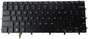Backlit Keyboard for Dell Inspiron 7558 7568 Laptops - Replace part number  GDT9F