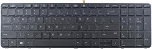 US Backlit Keyboard for HP PN: 827029-001 837551-001 9Z.NCGBQ.301 AEX63U01110