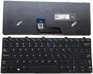 US Black English Keyboard for Dell LatituDE 3190 2-in-1 3190