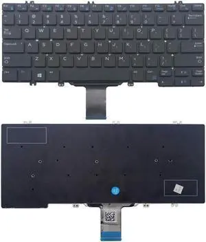 US Non-Backlit Keyboard for Dell LatituDE 7290 5289 5290 7280 5280 7389 7390 US Non-Backlit Keyboard for Dell LatituDE 7290 5289 5290 7280 5280 7389 7390