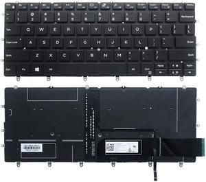 US Black Backlit Keyboard for Dell XPS 13 9380 9380-7660SLV-PUS P82G 03CM18
