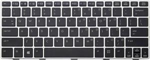 US Backlit Black Keyboard for HP EliteBook Revolve 810 G1 G2 G3 706960-001