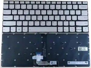 US Silver English Backlit Keyboard for Lenovo Yoga C940-14IIL
