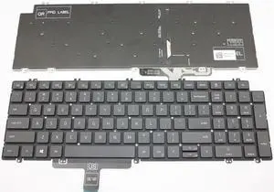 US Backlit Keyboard for Dell LatituDE 5520 5521 Precision 3560 3561