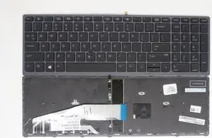 US backlit Keyboard for HP P/N: 848311-001 PK131C31A00 SG-81610-XUA SN7142BL