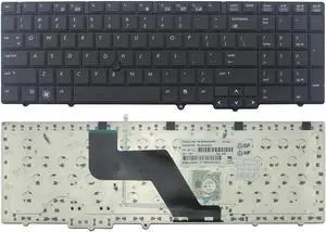 US Black Keyboard for HP EliteBook 8540p 8540w PK1307G3A00 582648-001