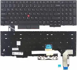 US Black Keyboard for Lenovo Thinkpad L590 (20Q7 20Q8) T590 (20N4 20N5)