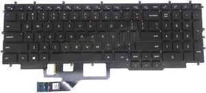 US Laptop Keyboard For DELL G7 17 7700 Black With Backlit