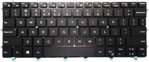 Backlit US Keyboard For DELL XPS 13 9370 9380 9305 7390 03CM18 PK1320C2A00