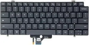 Backlit US Keyboard For DELL LatituDE 7410 0R99GY R99GY PK132UG1C01 NSK-QRBBC 1D