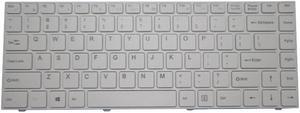 Laptop Replacement Keyboard For BBEN AK1435 14.1 English US White color  With Frame