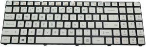 US Keyboard For Quanta 9 9A 9B 9C 9C 9CA MP-12K73US-920H White color