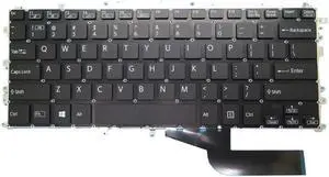 Backlit US Keyboard For SONY VAIO SX14 VJS141 HMB8834AVA01 1A 1V0065601 Black