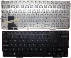 Black US Keyboard For SONY For VAIO SVS13 SVS131 9Z.N6BBF.401 149058811US