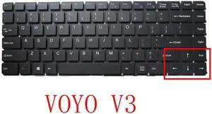 Laptop Keyboard For VOYO Vbook V3 YMS-ZX300-D MB300-2009 United States US