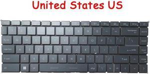 US Backlit Keyboard For MSI MoDErn 15 10th A10M A10RAS A10RBS MS-1551 English
