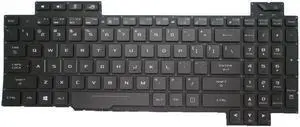 Laptop US Keyboard For ASUS GL703 GL703G GL703GS GL703GM Black Without Frame