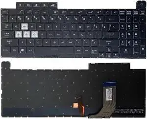 Laptop Keyboard For ASUS G731G G731GU RGB Backlit US United States V165061AUS