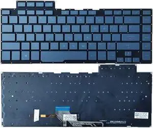 Laptop US Keyboard For ASUS ROG Zephyrus M15 GU532LV GU532LW Gray color With Backlit