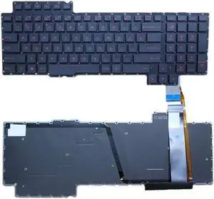 Laptop US Keyboard For ASUS GFX72V GFX72VL GFX72VM GFX72VS GFX72VT GFX72VY
