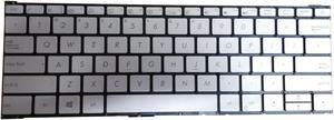 Laptop US Keyboard For ASUS ZenBook 3 UX390 UX390UA UX390UAK With Backlit Sliver
