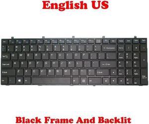 No Backlit US Keyboard For CLEVO W670RBQ W670RZW W670RCQ W670RCW W670RNQ W670RZQ