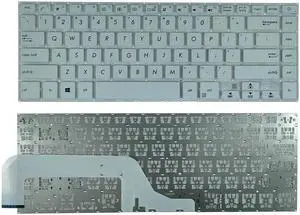 Laptop Keyboard For ASUS X505BA X505BP X505ZA United States US White color
