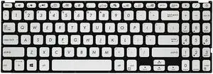 Laptop Keyboard For ASUS R524JA R524FA United States US Sliver Without Frame