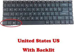 US Keyboard For MSI Prestige 14 10th P14 A10SC A10RB A10RBS A10RAS MS-14C1 14C2