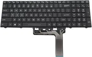 Laptop Keyboard For System76 Serval WS (serw11) English US With Backlit Black Ne