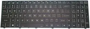 Laptop Keyboard For System76 Gazelle (gaze15) English US With Backlit Black