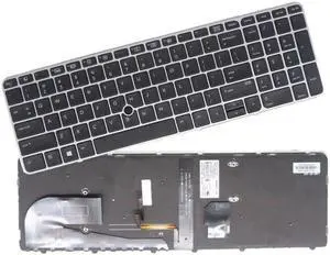 Laptop Keyboard For HP 755 G3 755 G4 850 G3 850 G4 United States US 836623-001