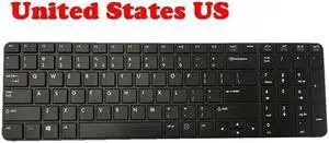 US Keyboard For HP AF644A LCD8500 LCD 8500 MP-11N13U4-6571 776648-001